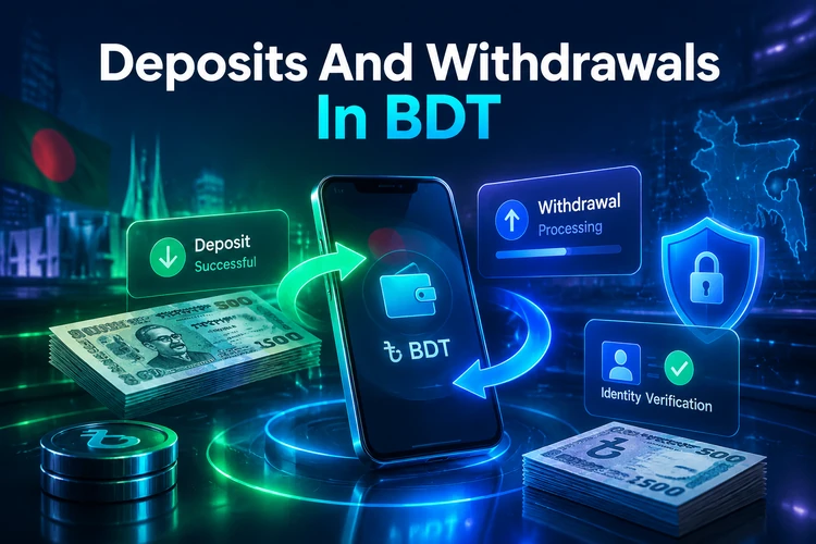 Deposits And Withdrawals In BDT